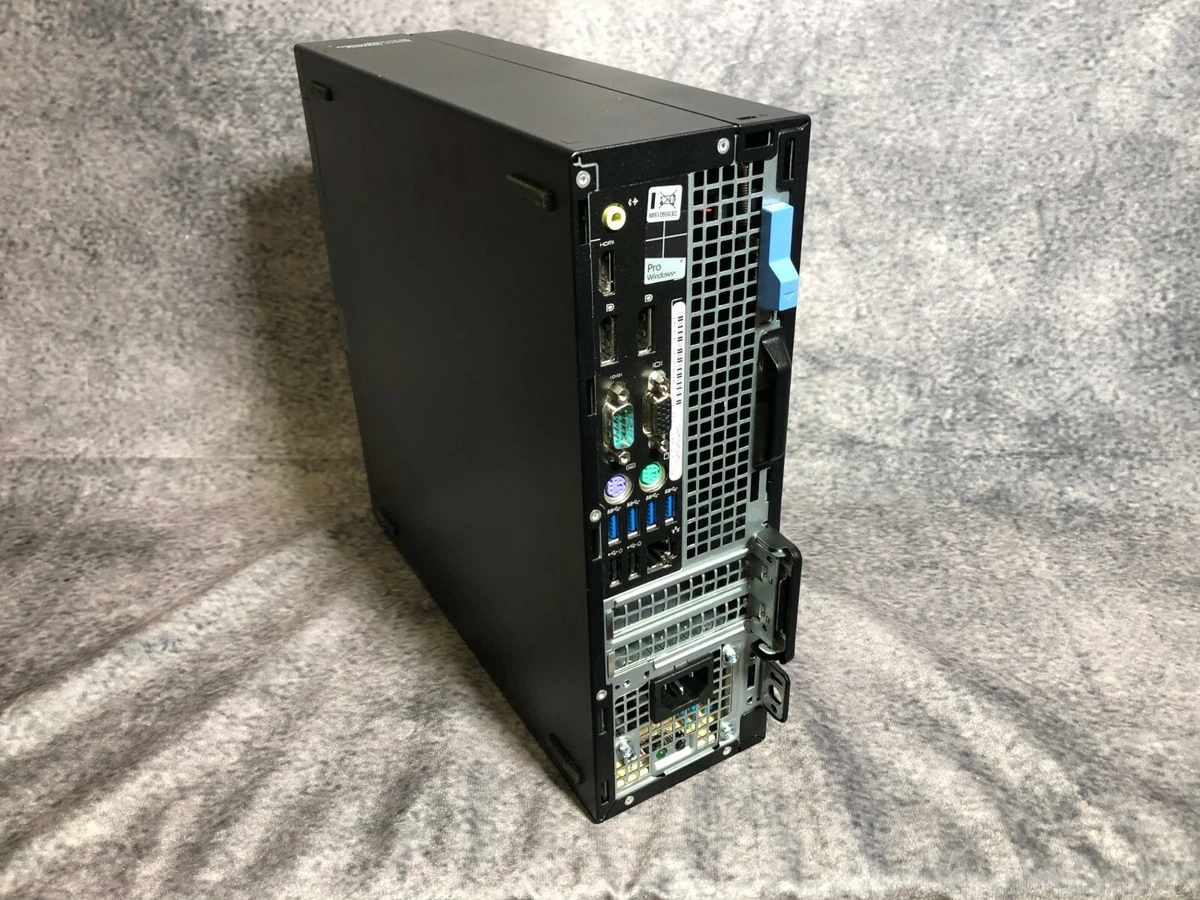 Dell Optiplex 5040 8GB RAM 256GB SSD Core i3 6100 Windows 10 Desktop SFF