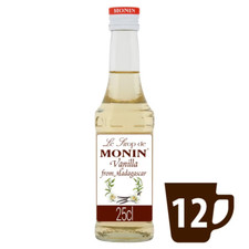 Monin Coffee Syrup 250ml Carmel/Vanilla/ SUGAR FREE