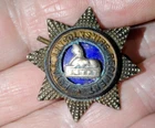 WW2 ROYAL LINCOLNSHIRE REGIMENT OFFICERS  CAP BADGE –LUDLOW