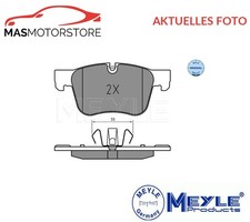 SATZ BREMSBELÄGE BREMSKLÖTZE VORNE MEYLE 025 258 3417 A FÜR DS DS 7