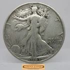 1943-S Walking Liberty Half Dollar, 90% Silver - #C59958NQ