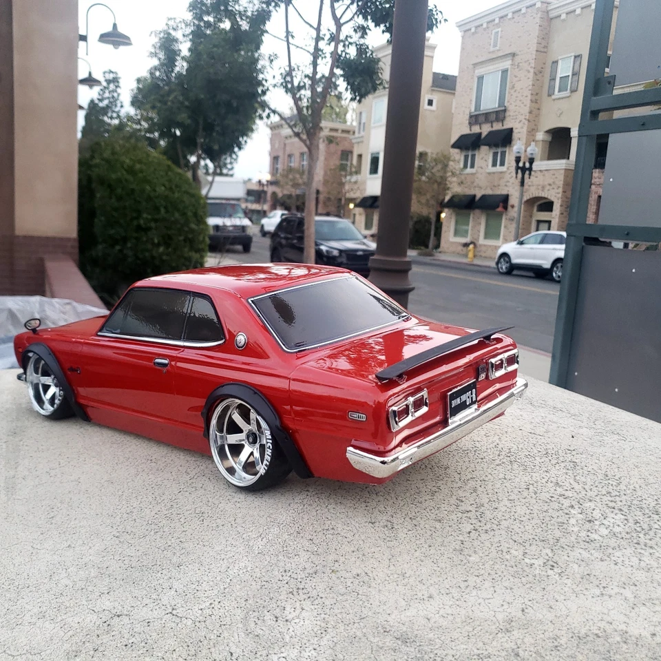 200mm 1/10 Custom Paint NISSAN 2000 4Tec-2 RDS HPI DC10 MST TT02 JDM Body Only - Image 2 of 4