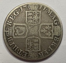 1711 Queen Anne Silver Shilling