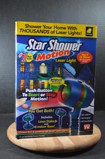 Star Shower Red and Green Motion Laser Christmas Projector Light