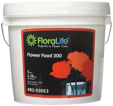 5 LB Floralife Crystal Clear Flower Food 300 - 5lb Powder in a bucket