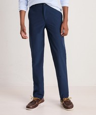 Vineyard Vines Boys' Performance Lightweight Pants Size 18 Blue Adjustable Waist