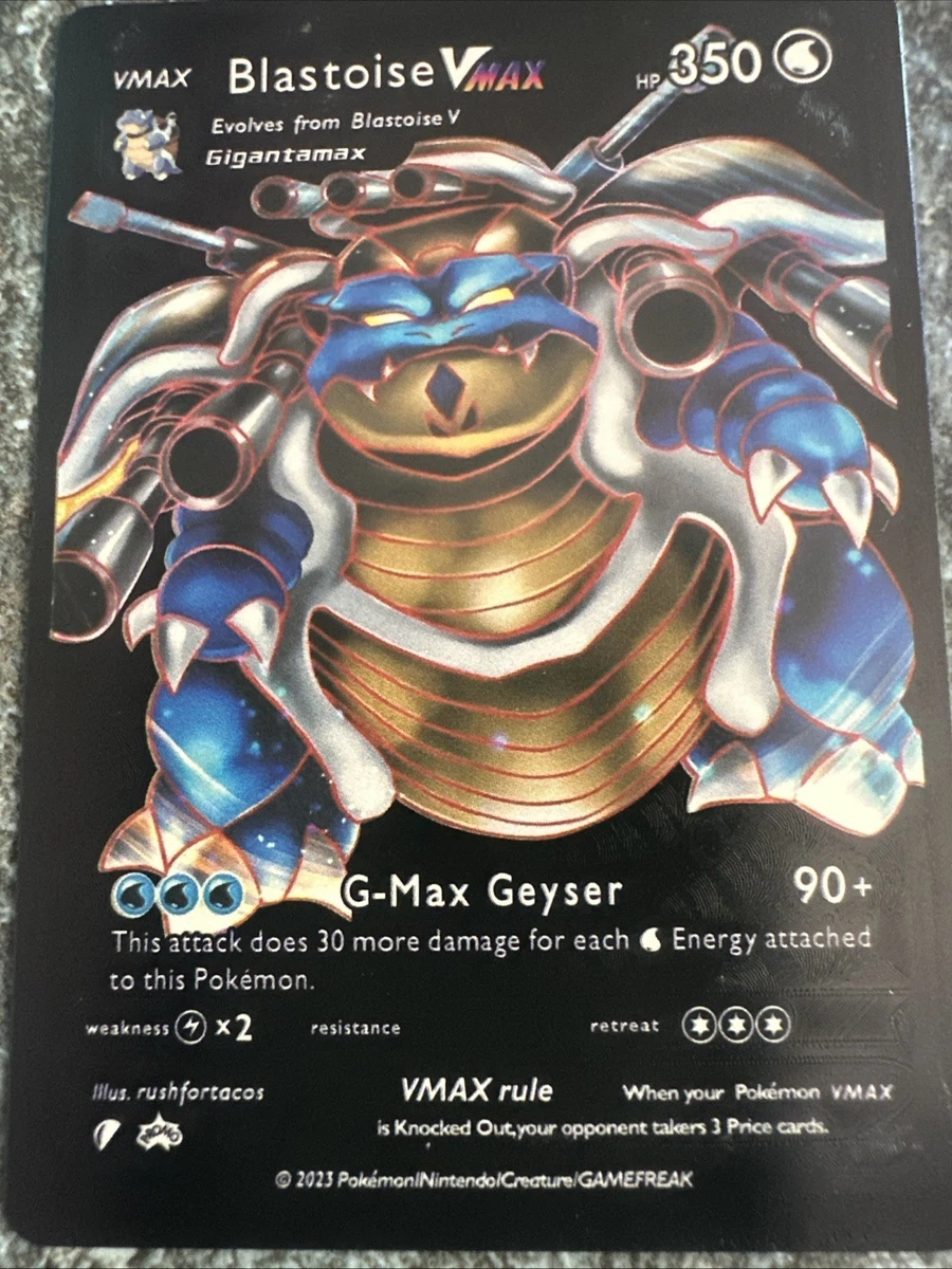 Blastoise VMAX Pokémon TCG Cards for sale | eBay