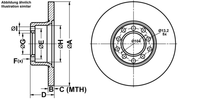 ATE Bremsscheiben Ø278Mm + BremsbelÄGe Vorne FÜR Mercedes C123 W123 /8 W114
