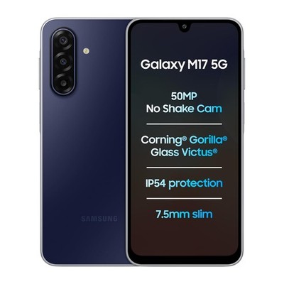 Samsung Galaxy M17 5G (Black, 4GB RAM, 128GB ) Exynos 1330 Global Version.