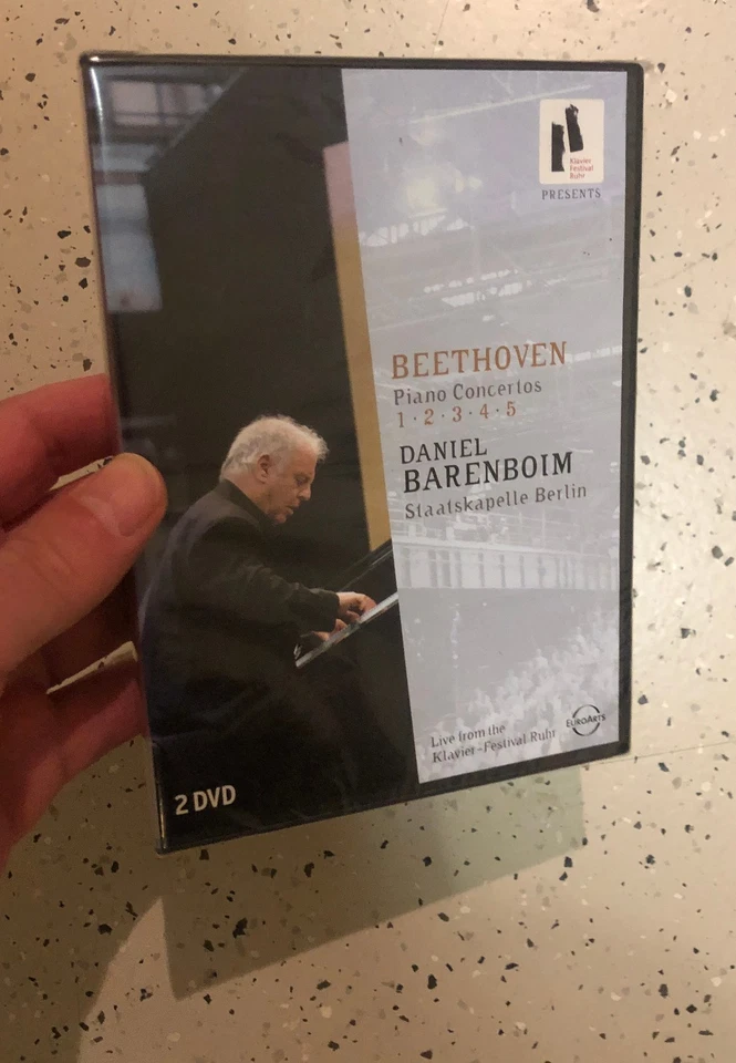 Daniel Barenboim : Beethoven Piano Concertos 1.2.3.4.5 [2 DVD's] : NEU - Bild 3 von 4