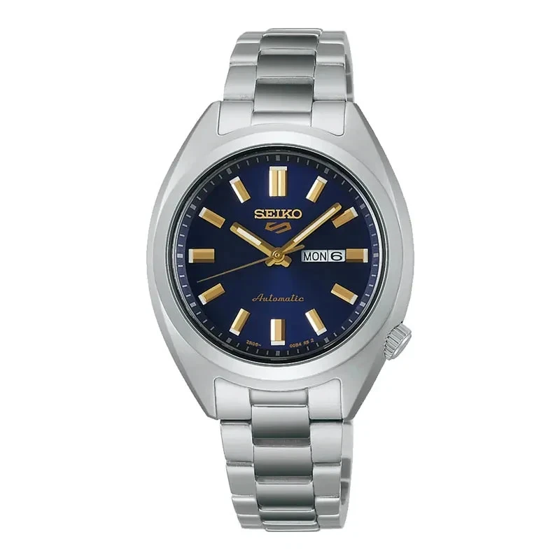 Reloj para mujer Seiko 5 SRE021K1 automático esfera azul acero inoxidable