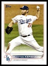 Clayton Kershaw 2022 Topps #41 Dodgers MLB READ FREE SHIPPING AutographDen