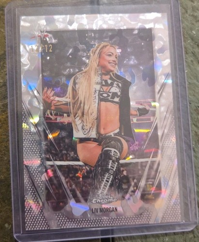 Liv Morgan [Refractor] #17 2026 Topps Chrome WWE card