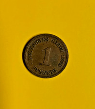 Deutsches Reich: 1 Pfennig 1898 E  Kupfer Sammler Münze großer Adler J 10 Kupfer