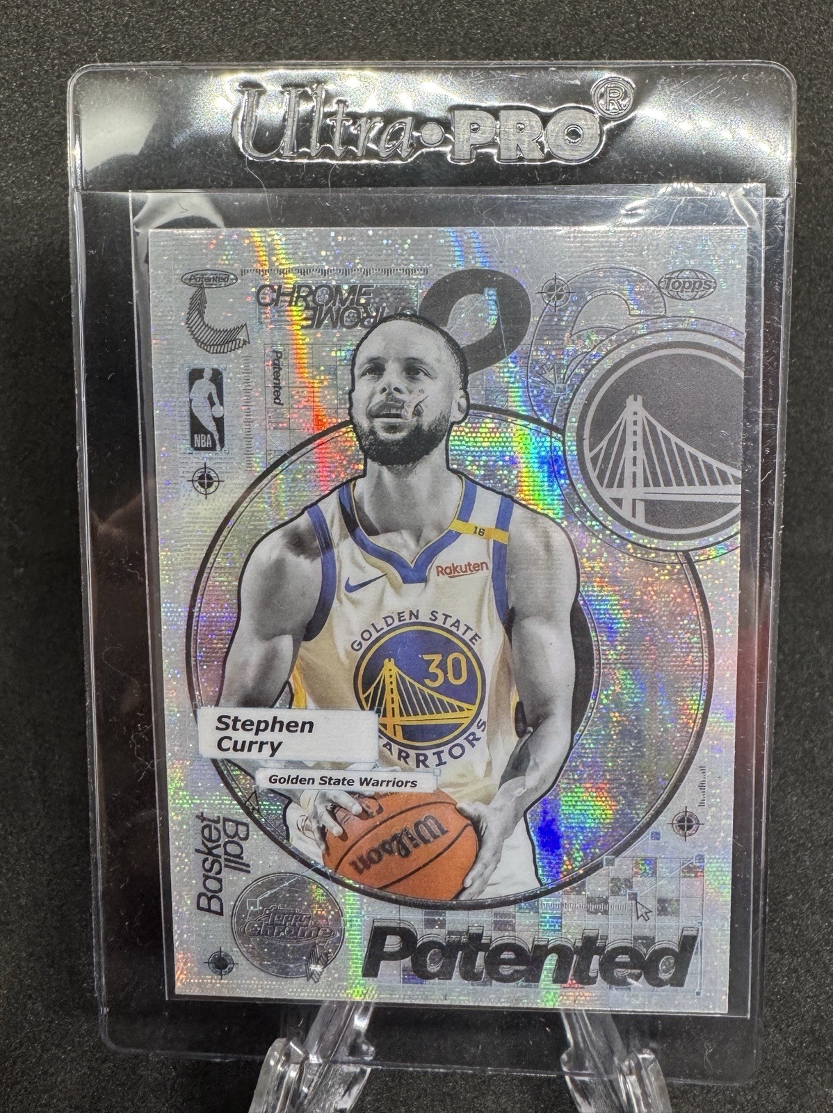 2025-26 Topps Chrome Stephen Curry Patented SSP Case Hit