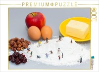 Calvendo Puzzle Winter Baking Scenes | 1000 Pieces, Finished Size 25.2 × 18.9 In