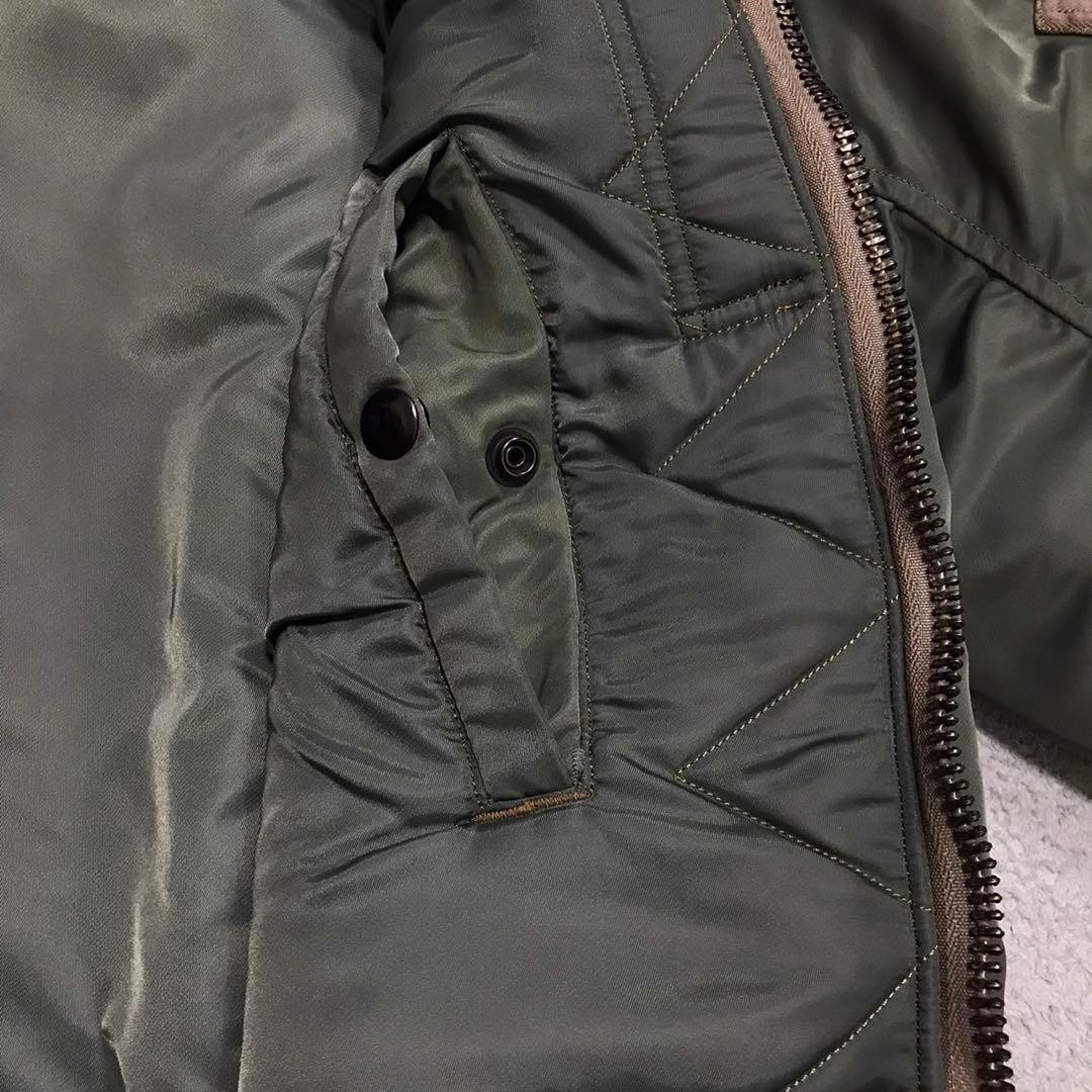 Buzz Ricksons Flight Jacket MA1 Early Model M1112… - image 13