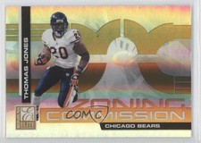 2007 Donruss Elite Zoning Commission Gold 712/1000 Thomas Jones #ZC-40 0a1