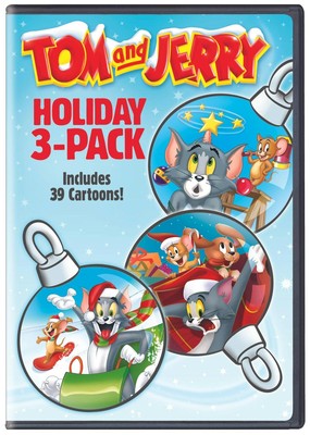 Tom & Jerry Holiday 3-Pack DVD  NEW