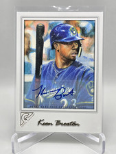 2017 Topps Gallery - Keon Broxton #112 Autographs (AU)