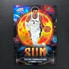 2025-26 Topps Chrome Cosmic Planetary Pursuit Sun Victor Wembanyama Spurs SSP #2