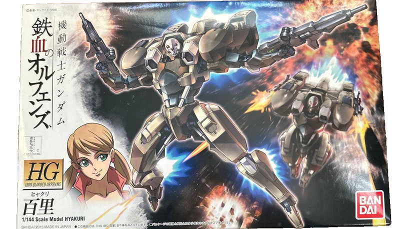 HG 1/144 HYAKURI Plastic Model Kit Gundam Iron-Blooded Orphans Gunpla Bandai