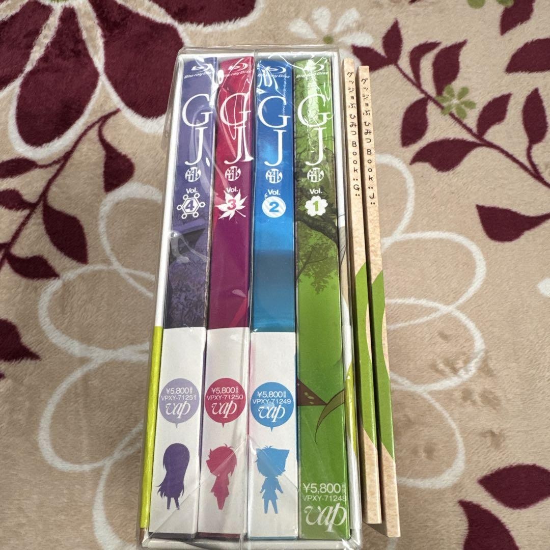 GJ Club Complete Blu-ray Set Vol.1-4 with Storage Box & 2