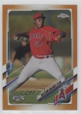 2021 Topps Pro Debut Chrome Orange Refractor 7/25 William Holmes #PDC-6 3r4