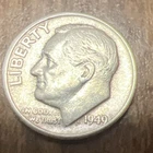 1949 Roosevelt Dime. Actual Coin Checkout All My Line Of Dimes