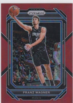 2022-23 Panini Prizm #182 Red Prizm Franz Wagner /299 Magic Free Shipping!