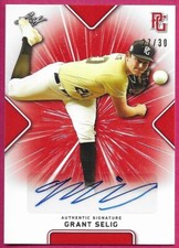 2021 Leaf Perfect Game National Baseball GRANT SELIG Orange Autograph 27/30