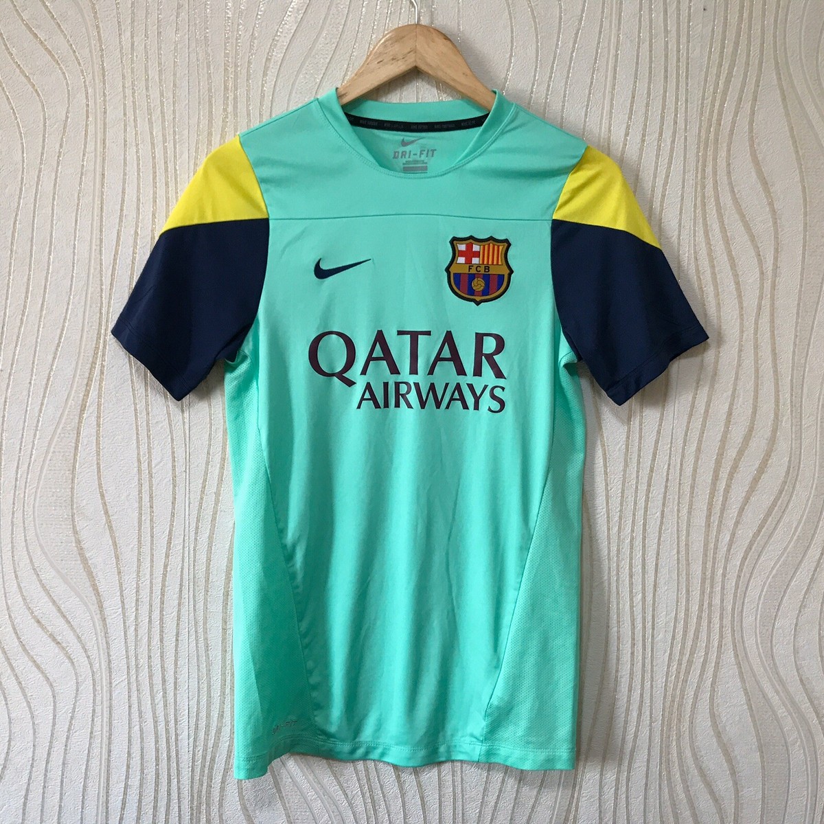 BARCELONA 2013 2014 TRAINING FOOTBALL SHIRT SOCCER JERSEY NIKE