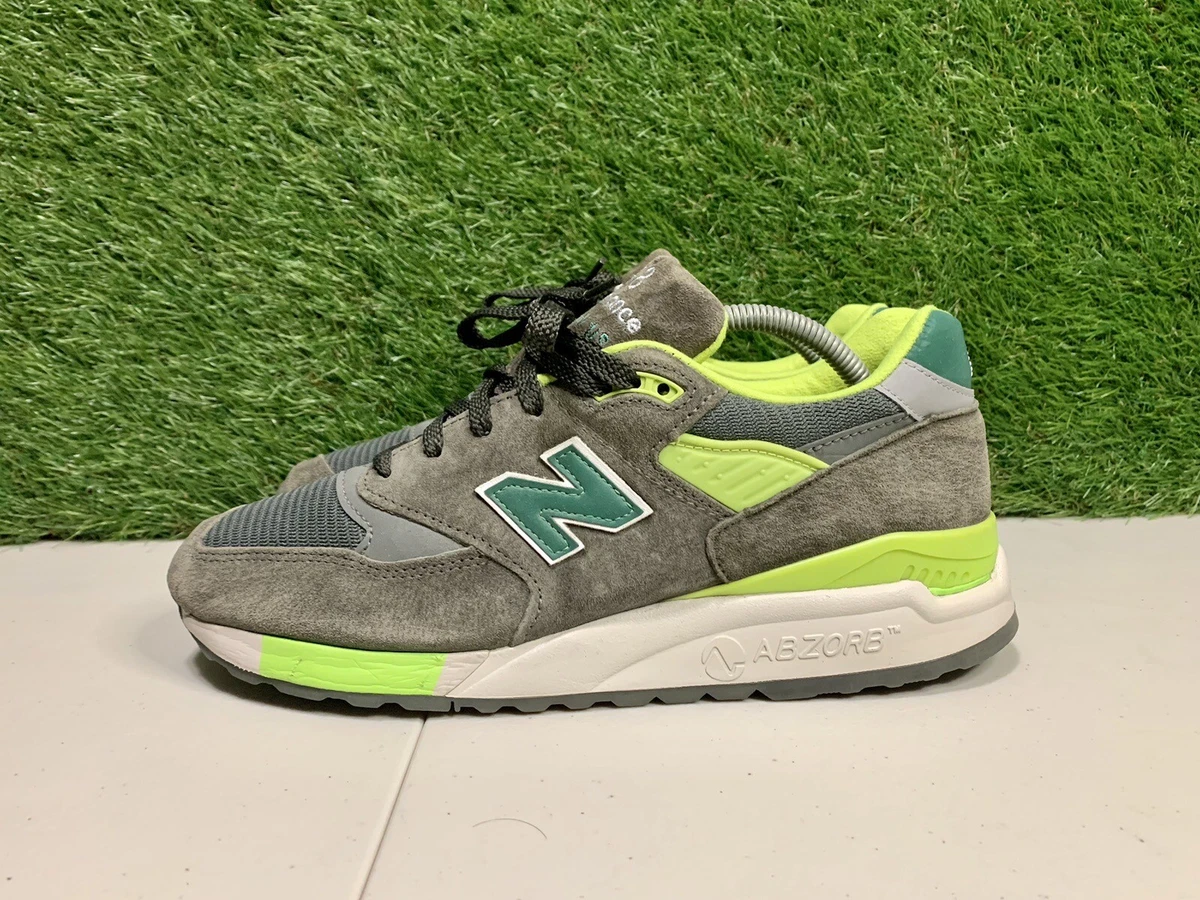 J. Crew x New Balance 998 Made in USA Midori Grey for Sale