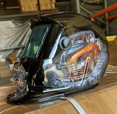 RCCD  AUTO DARKENING WELDING/GRINDING HELMET Hood+1 carrying bag+1 clear cover