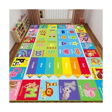 ABC Carpet, Kids Rugs for Playroom, Educational Play Mat for Kids, Preschool ...