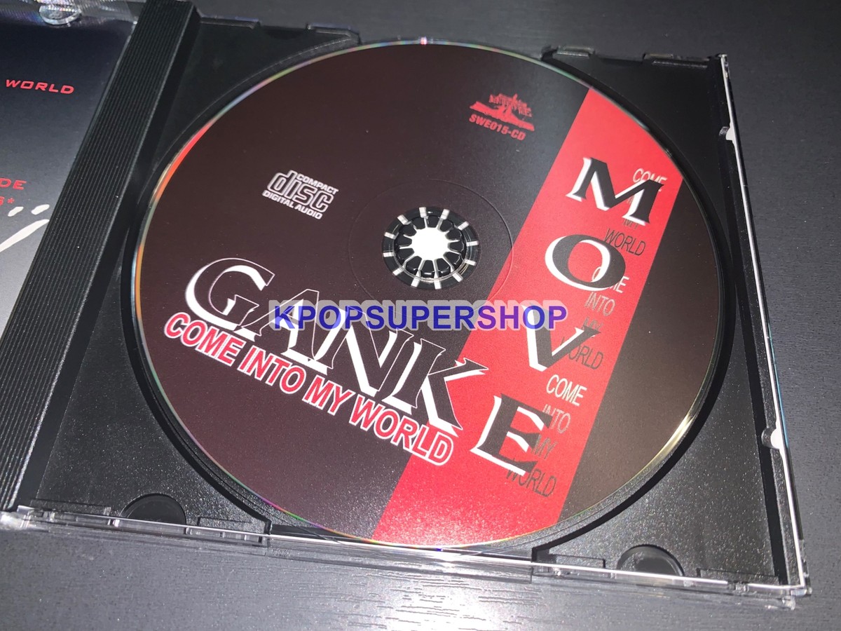 Gank Move Album Come Into My World CD Booklet Great OOP Rare Lim