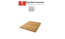 IKEA LAMPLIG Wooden Chopping Board Bamboo - Large 45x38cm 🌿