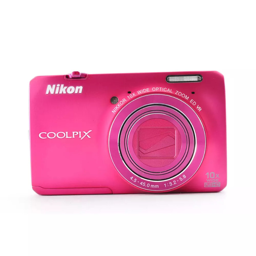 Nikon COOLPIX S6300 16MP Digital Camera 10x Zoom NIKKOR Glass Lens