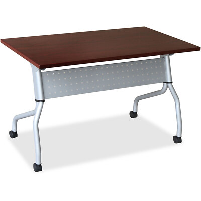 Lorell Training Table, 23-3/5'' x 48'' x 29-1/2'', Mahogany