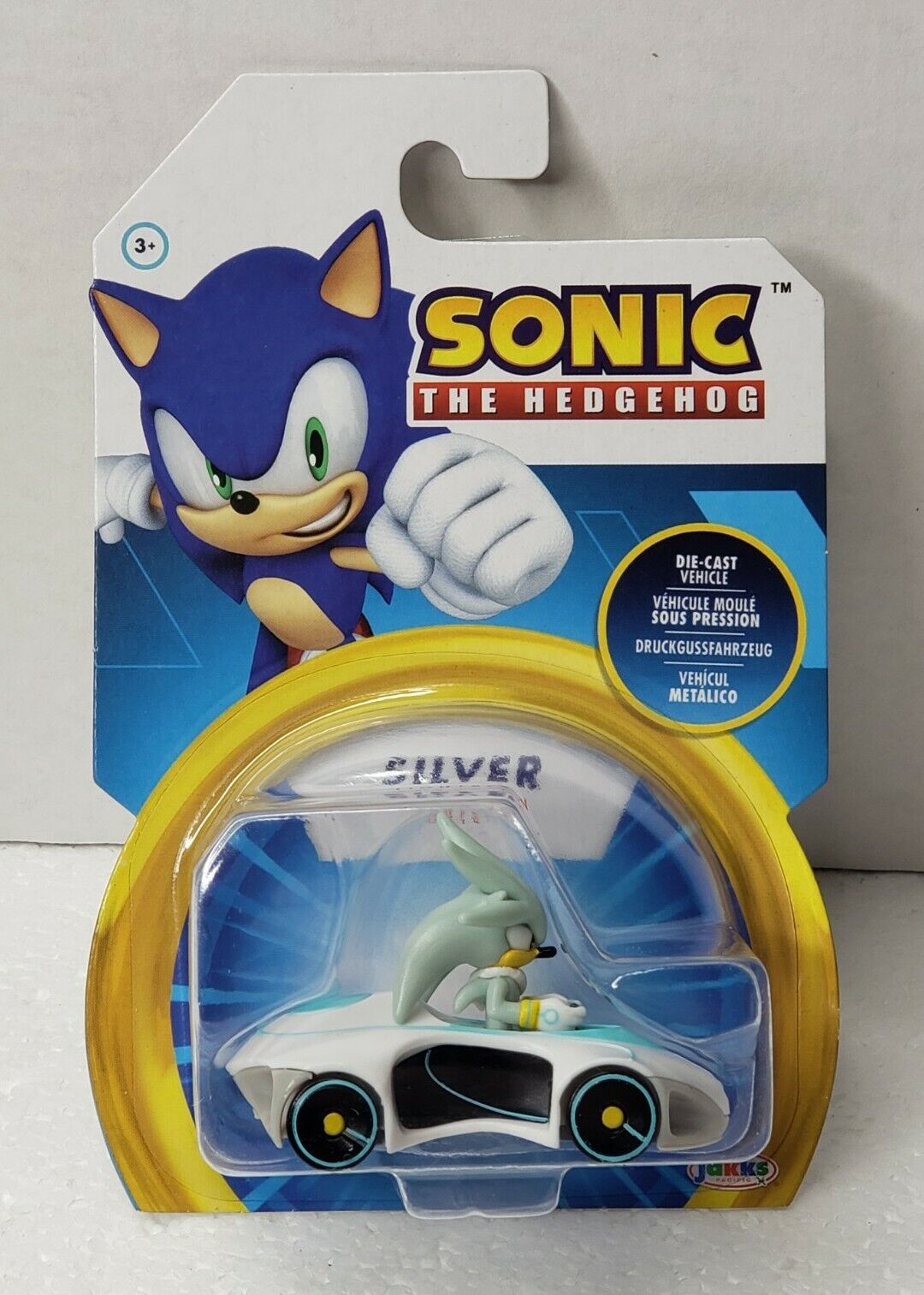 Sonic the Hedgehog Toy Vehicles, Speed Star, Shadow-Dark Reaper, Silver  Lightron