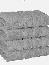 American Soft Linen 6 Piece Luxury Hand Towel Set.  100% Turkish Cotton.  New.