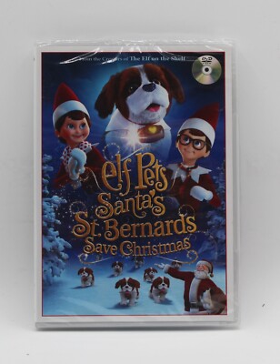 Elf Pets, Santa's St Bernards Save Christmas (DVD, 2018) - Brand New - SEALED