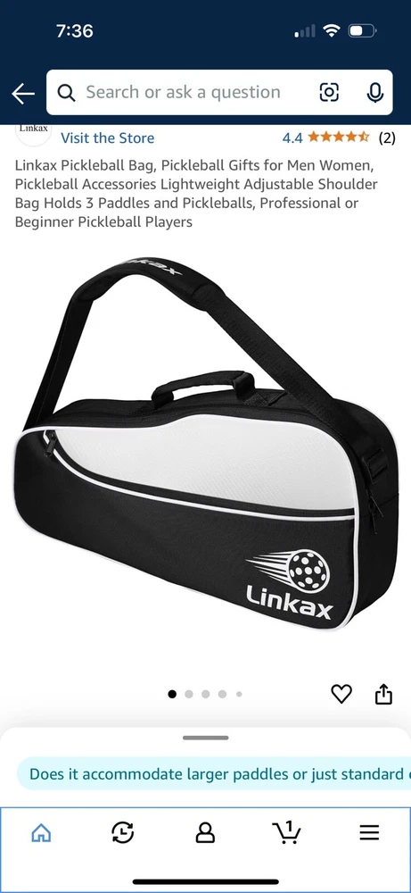 Pickleball Bag New