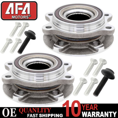 Pair Front Rear Wheel Hub Bearing Assembly For Audi S4 S5 S6 S7 S8 SQ5 RS5 RS7