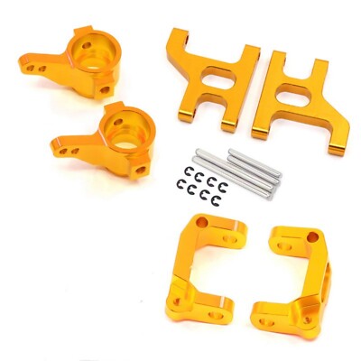 Aluminium Kit Querlenker C-Hub Achsschenkel für Tamiya CC01 1/10 RC Auto