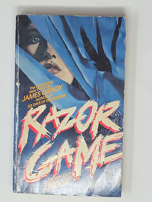 JAMES GRADY 1ST EDITION - Razor Game (Paperbacks from Hell)
