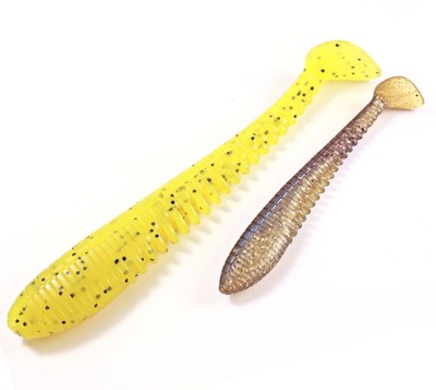 Pontoon21 Awaruna Evo 4.0 inch 10.1cm 5 Stück Gummiköder FARBEN 