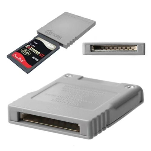Adaptateur convertisseur clé mémoire SD neuf pour console Nintendo Wii G - Photo 1/6