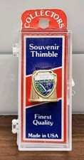 Collectors Souvenir Thimble Niagra Falls Made In USA