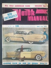 THE AUSTRALIAN FORTNIGHTLY MOTOR MANUAL MAGAZINE May 15th, 1954 Vol.9 No.100